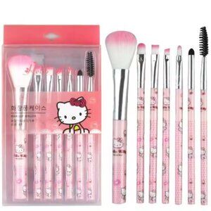 Hello Kitty makeup brush set